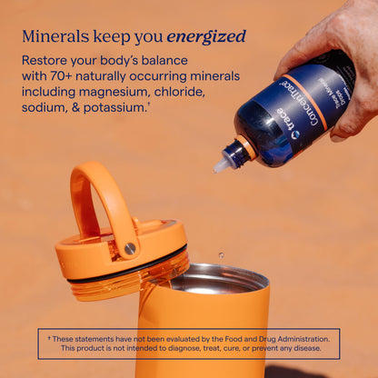 Trace Minerals ConcenTrace Drops | 70+ Ionic Minerals for Energy, Digestion & Hydration