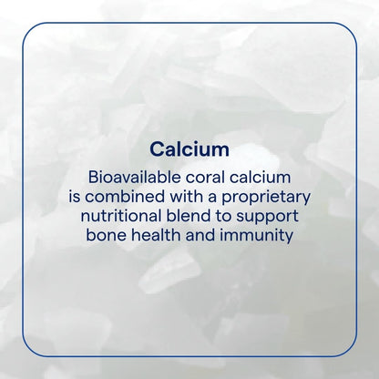 Trace Minerals Coral Calcium - Dietary Supplement for Immune & Bone Health | 60 Vegetarian Caps (30 Servings)