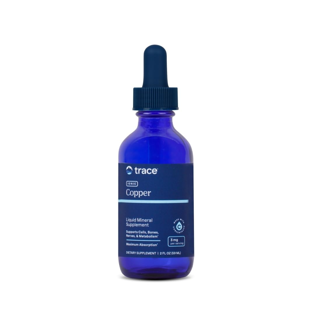 Trace Minerals Magnesium Glycinate Liquid – Bone, Nerve & Digestive Health | Sleep & Focus | Lemon Lime 8 oz