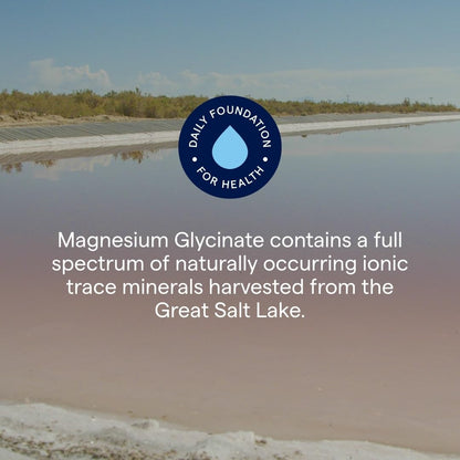 Trace Minerals Magnesium Glycinate Liquid Supplement – 8 fl oz (30 Servings) – Lemon Lime Flavor – For Men, Women & Teens