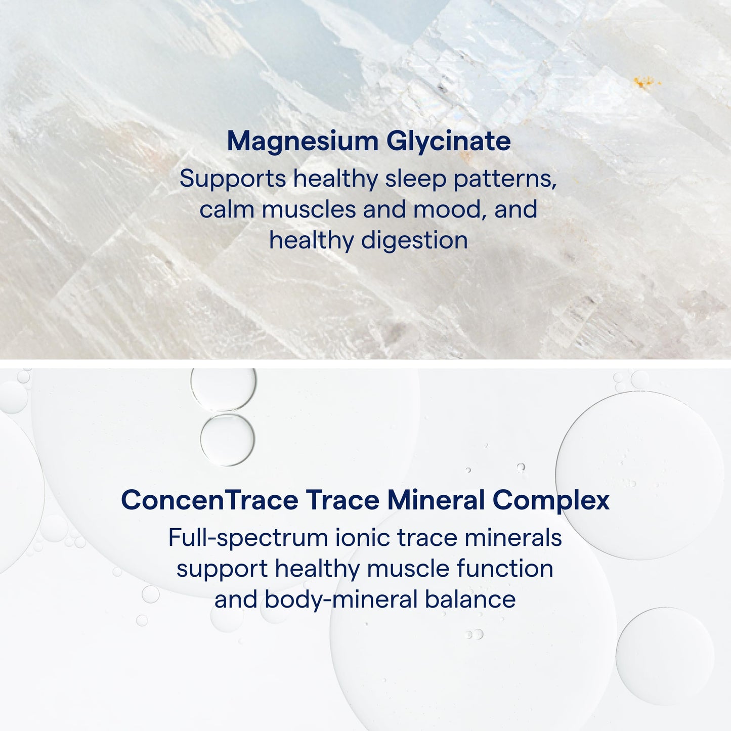 Trace Minerals Magnesium Glycinate – Bedtime Sleep Support (120 mg) – Grape, 30 Servings