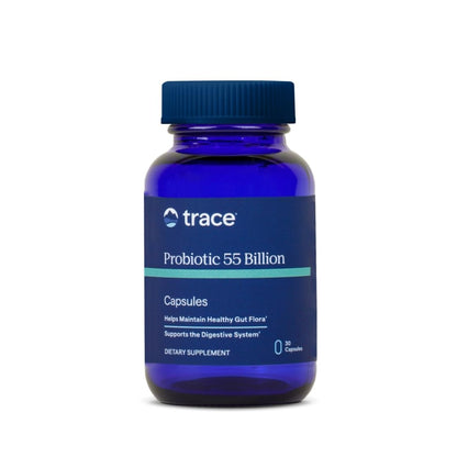 Trace Minerals Probiotic 55 Billion – High-Potency, Delayed-Release, Gluten-Free (30 Servings)