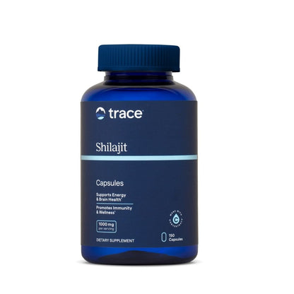 Trace Minerals Shilajit Capsules - Immunity & Energy Support | 150 Count (75 Servings)