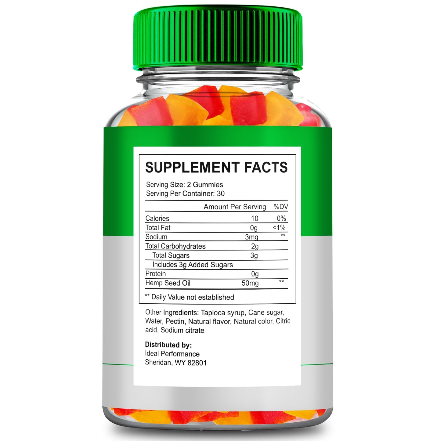 Tranquil Vibe Hemp Gummies - Official Maximum Strength All Natural Health & Wellness (2 Pack)