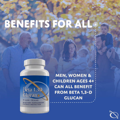 Transfer Point Immune Support Supplement — Highly Purified Beta Glucan 500 mg Capsule (Non-GMO, Vegan)