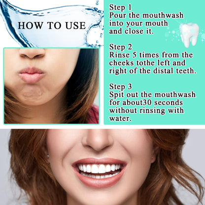 Travel Size Mouthwash Pack of 60 | Mini Portable Mouthwash Set for Fresh Breath