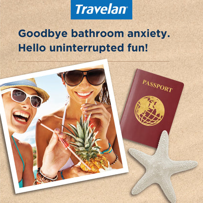 Travelan Anti Diarrhea Pills – Clinically Proven, Drug-Free Colostrum, 30 Count