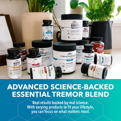 Tremanol Essential Tremor Relief – Natural Herbal Support (USA, 60 Capsules)