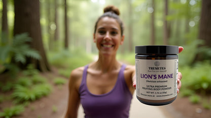 Tremetes Lion’s Mane Mushroom Powder – Lab Verified 15.3% Beta-Glucans | Focus