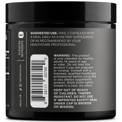 Tribulus Terrestris for Men – Ultra High Potency 25:1 Extract | 95% Saponins | 1300mg | 120 Capsules