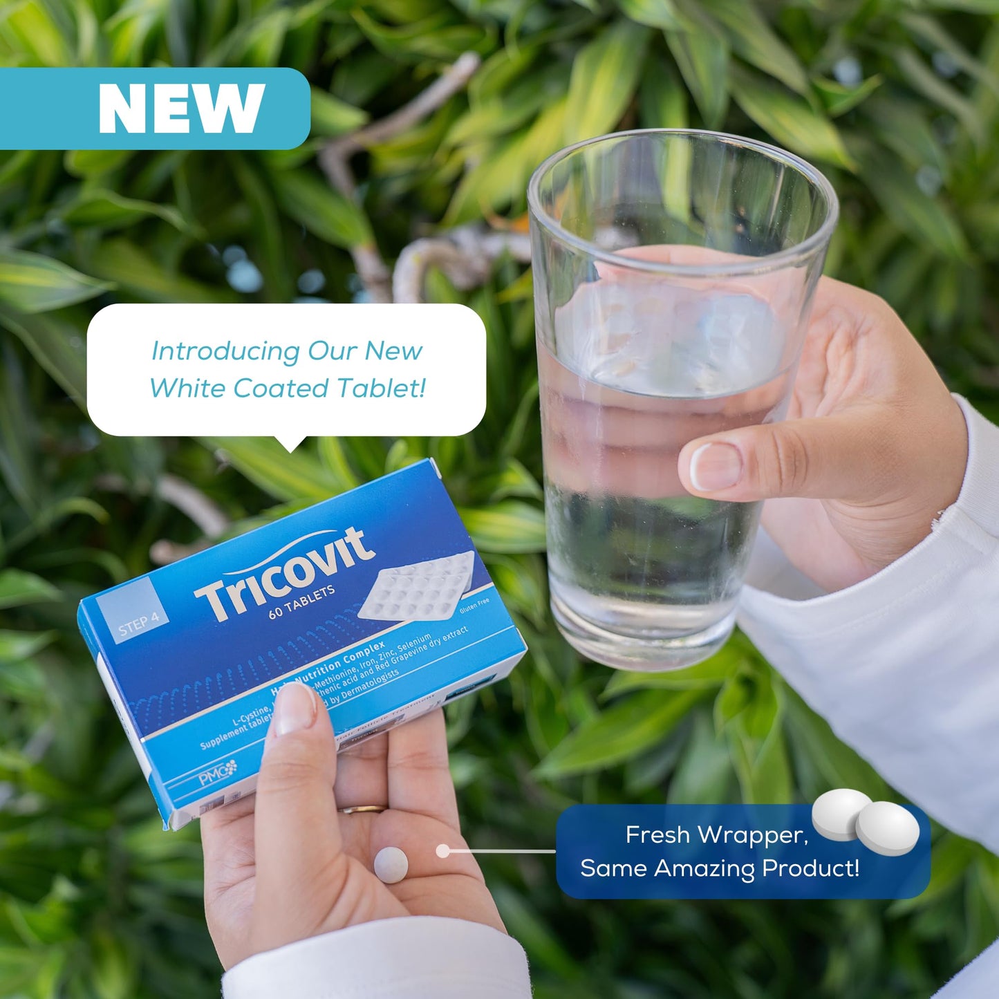 Tricovit Hair Growth Supplement | Nail & Hair Health Vitamins (60 tablets)