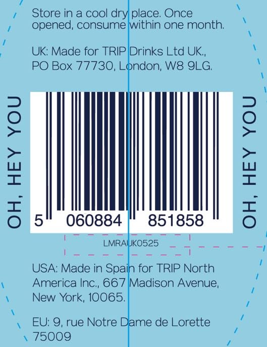 TRIP Raspberry Lion’s Mane Gummies | 2000mg per Serving, Vegan 60 Count