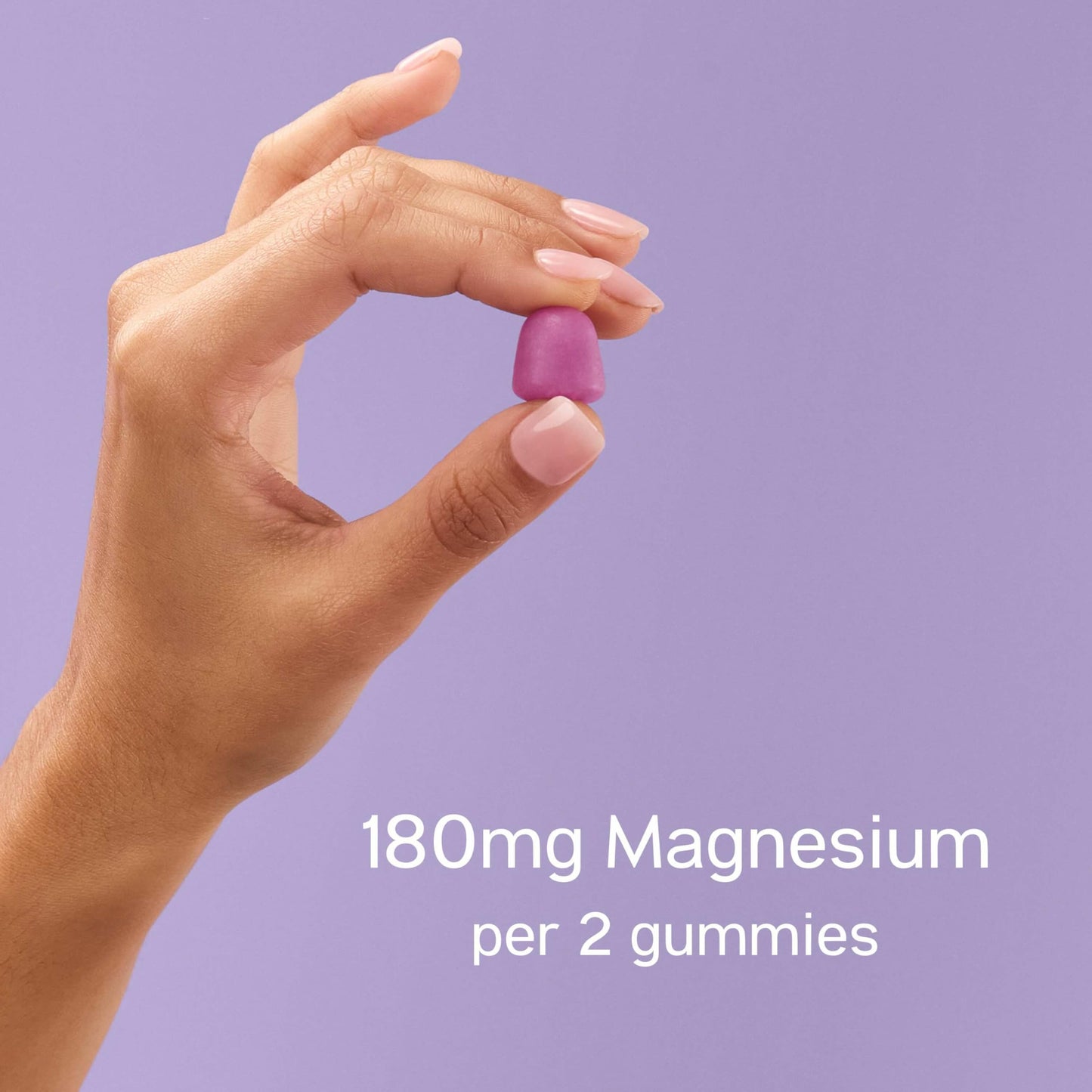 TRIP Magnesium Citrate Gummies with L-Theanine – Sugar Free, Vegan, 180mg per Serving, Wild Berry, 60 Count