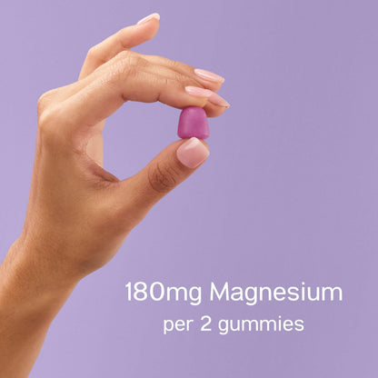 TRIP Magnesium Citrate Gummies with L-Theanine – Sugar Free, Vegan, 180mg per Serving, Wild Berry, 60 Count