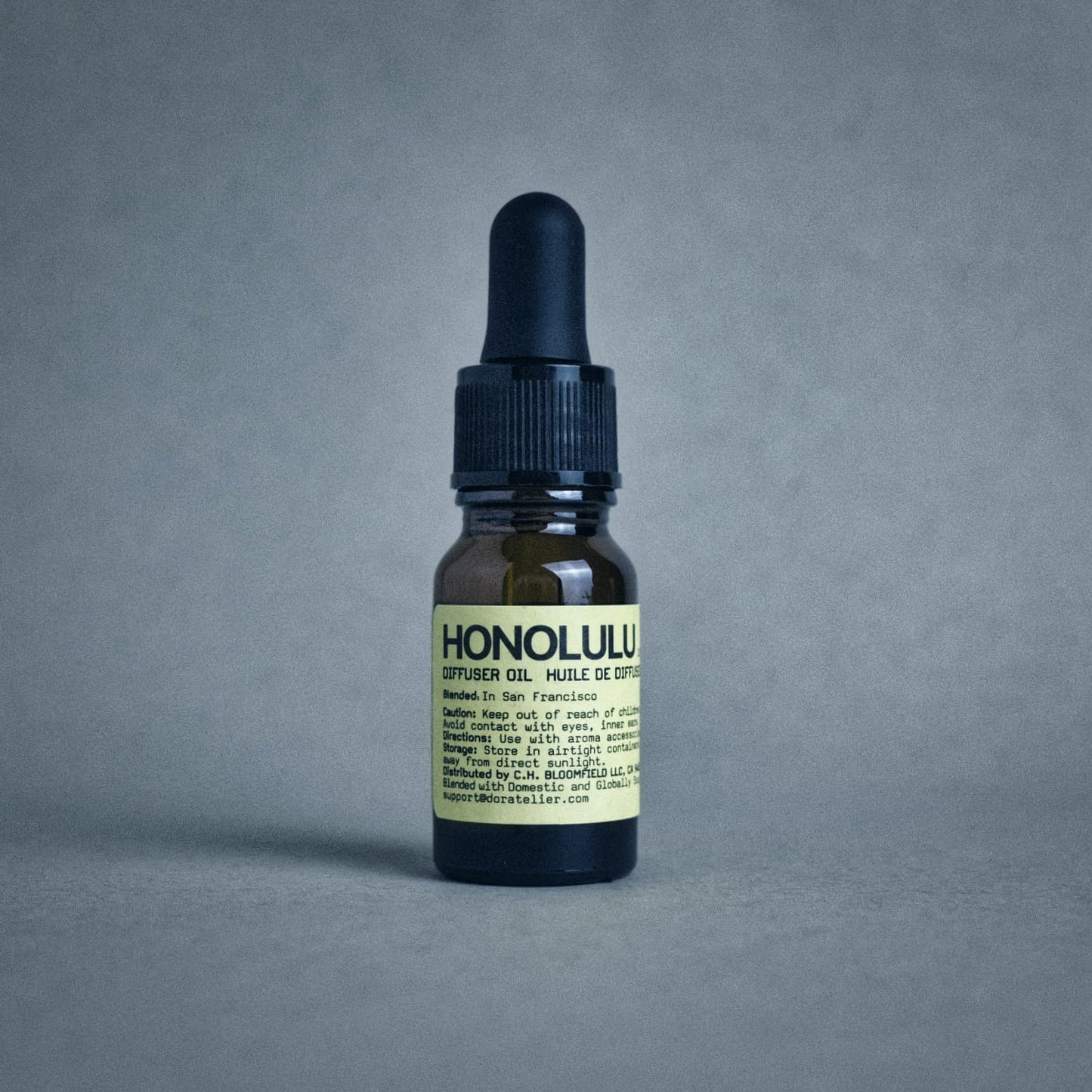 Doratelier Honolulu Diffuser Oil | Sweet Tropical Scent Blend – Grapefruit, Bergamot, Tangerine & Musk (10mL/.33 FL oz) | Ultrasonic Diffuser Compatible
