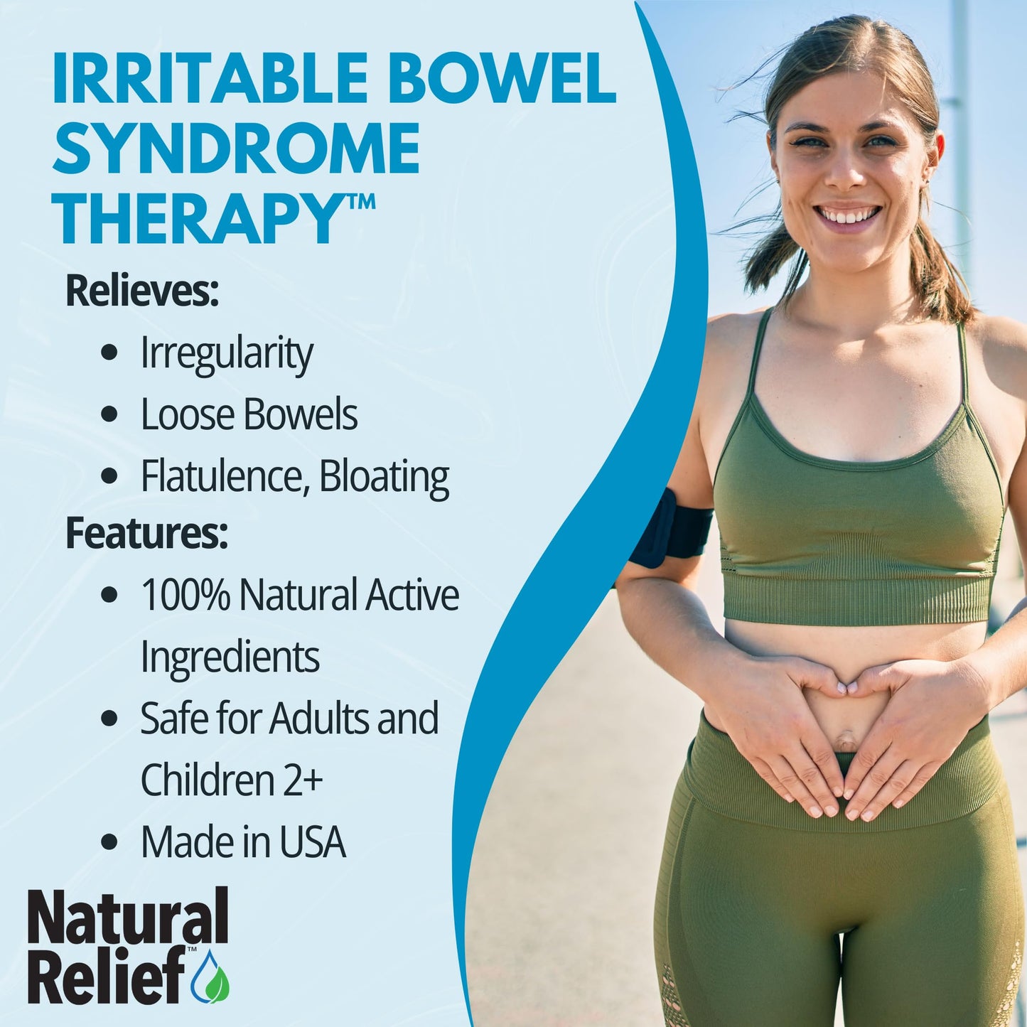TRP The Relief Products IBS Therapy Fast-Dissolving Tablets, 70 Count