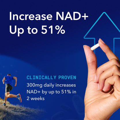 TRU NIAGEN Patented NAD Supplement – Anti-Aging & Cellular Energy (NR) 300mg, 30 Servings, 2 Bottles