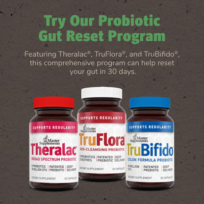 TruBifido Probiotic 30 Capsules – Colon Health, Energy & Immune Support | Gluten Free