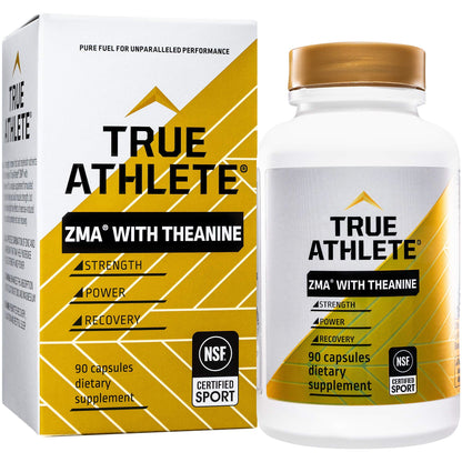 True Athlete ZMA with Theanine – Muscle Recovery, Sleep & Performance (90 Caps)