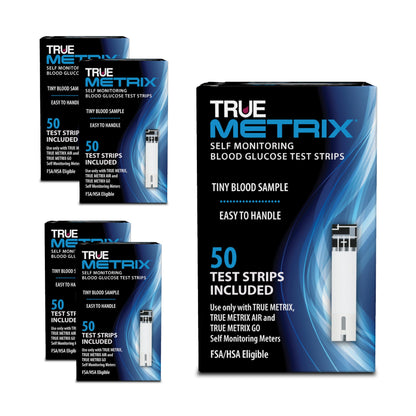 TRUE METRIX® Test Strips 250 Count (5 x 50ct) | Compatible with TRUE METRIX Meters