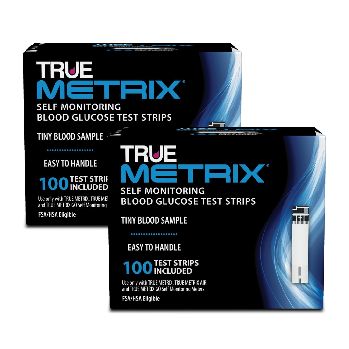 TRUE METRIX® Blood Glucose Test Strips – 200 Count (2-Pack) for TRUE METRIX Meters