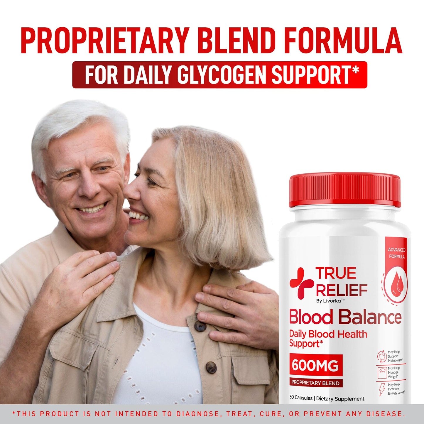 True Relief Capsules | Official True Relief Supplement - Balance Support, 30 Capsules