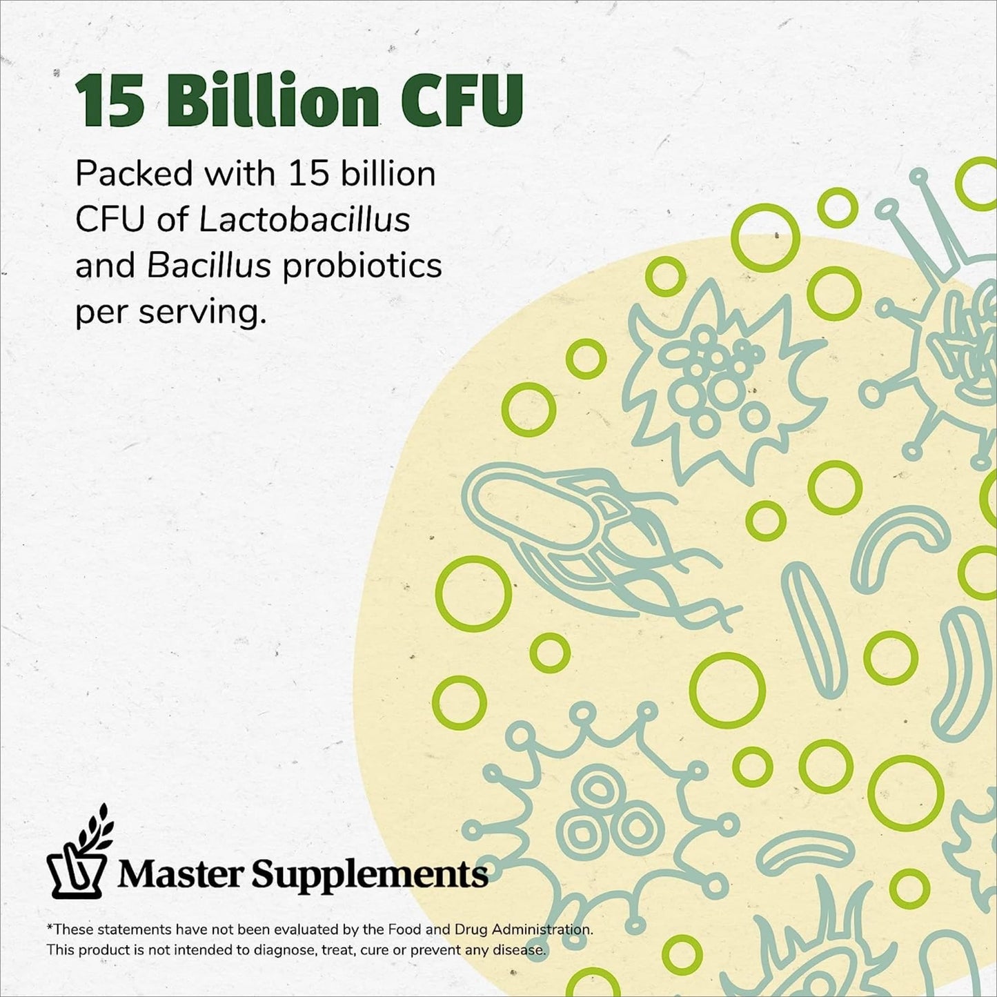 TruFlora Master Supplements – Probiotic & Enzyme Blend for Gut Health & Energy (64 Servings, Gluten Free)