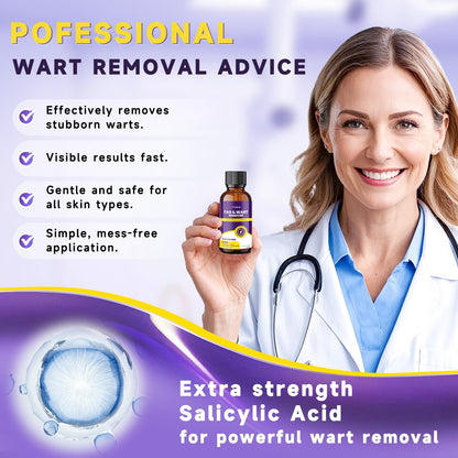 TTsiya Wart Remover Freeze Off – Fast-Acting Salicylic Acid Liquid (30 ml)