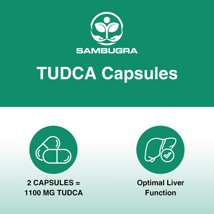 TUDCA 1100mg – Ultra Strength Liver Support (360 Capsules, Pack of 6)