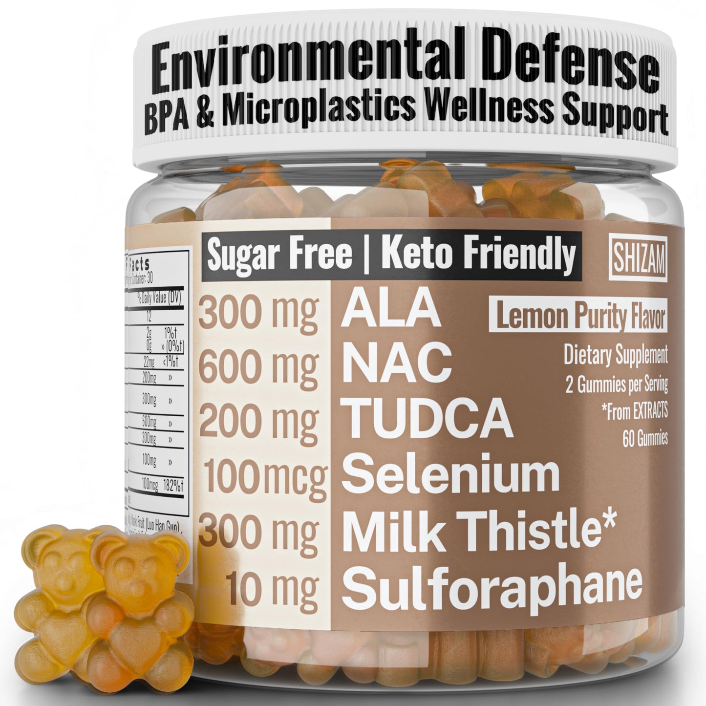 TUDCA NAC ALA Gummies – N‑Acetylcysteine, Alpha Lipoic Acid, Sulforaphane