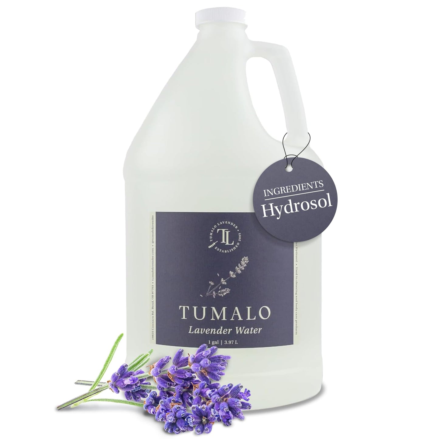 Tumalo Lavender Hydrosol - Organic Lavender Floral Water for Skincare, Aromatherapy & Home Use | Made in USA