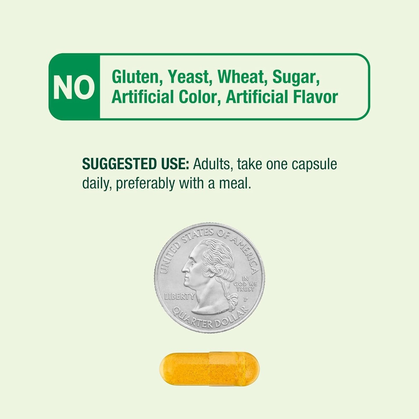 Spring Valley Turmeric Curcumin 500 mg with Ginger – 250 Vegetarian Capsules