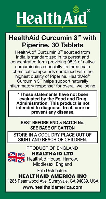 Curcumin Complex 600 mg with Bioperine – 95% Curcuminoids | Vegan Joint & Immune Support