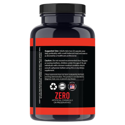 Angry Supplements Turmeric Ginger Maxx 60 Caps – Wellness & Antioxidants