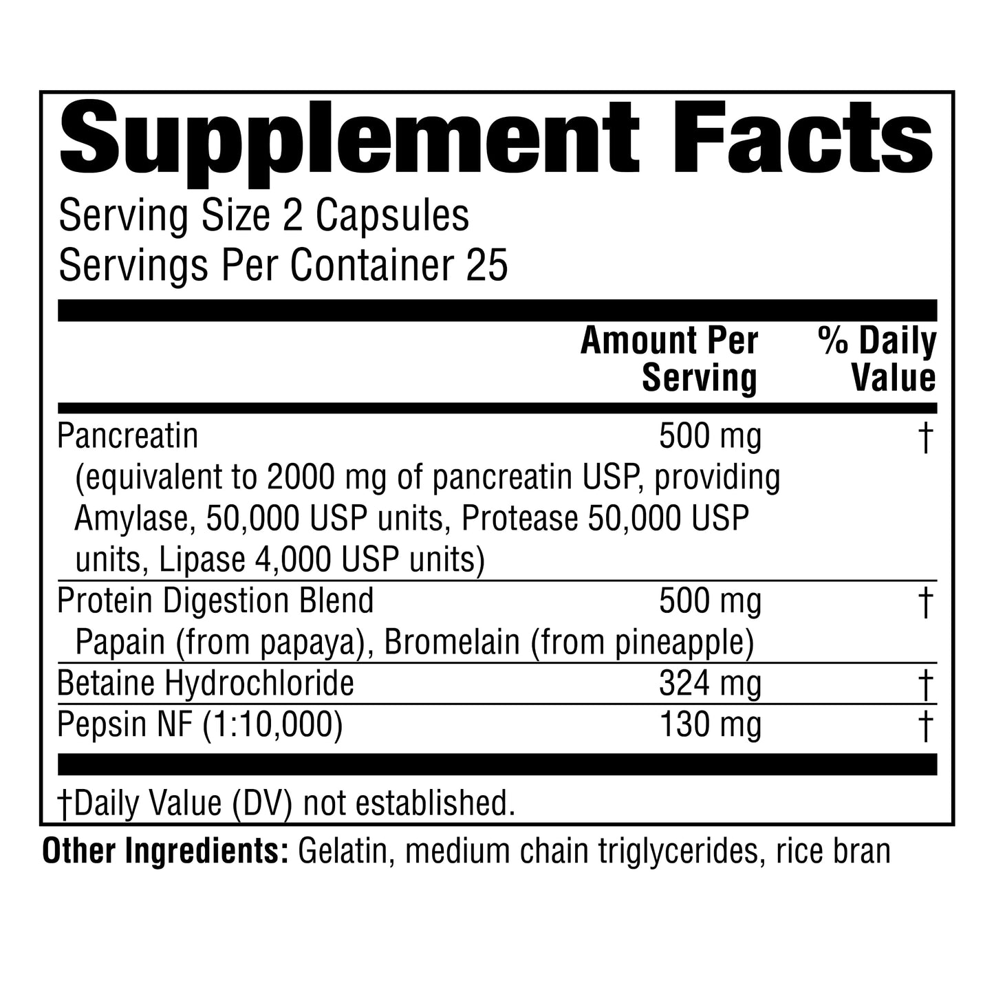 Twinlab Super Enzyme Caps – Digestive Enzymes for Constipation, 50 Caps (4-Pack)