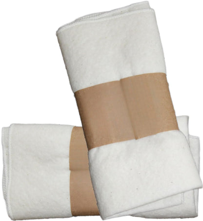Two-Piece Organic Cotton Flannel for Castor Oil Pack | Reusable Pads
