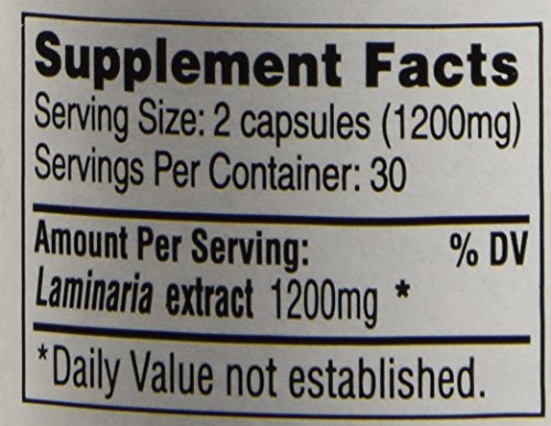 U-Fn U-Fucoidan Extract 60 Caps 600 mg | Laminaria Japonica Seaweed Supplement