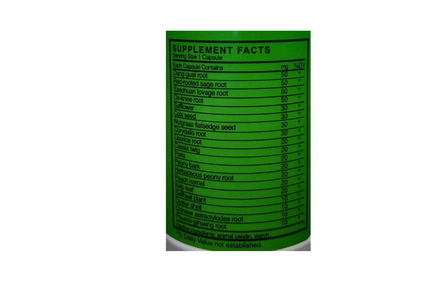 U-O-Clear Assure Ovary & Uterus Health - 500 mg - 60 Capsules | 19 Natural Herbs