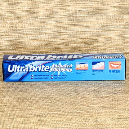 Ultra Brite Advanced Whitening Toothpaste Clean Mint 6 oz – Pack of 7