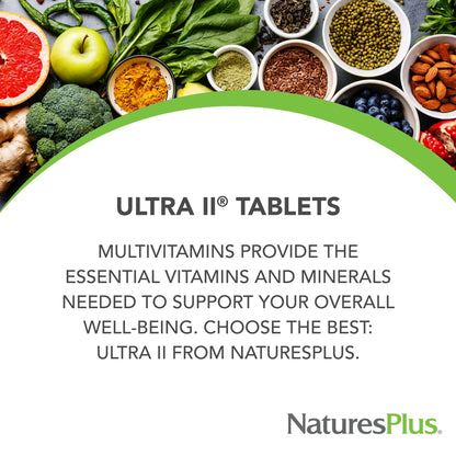 Ultra II ® Multi-Nutrient Sustained Release Tablets | Daily Multivitamin & Mineral