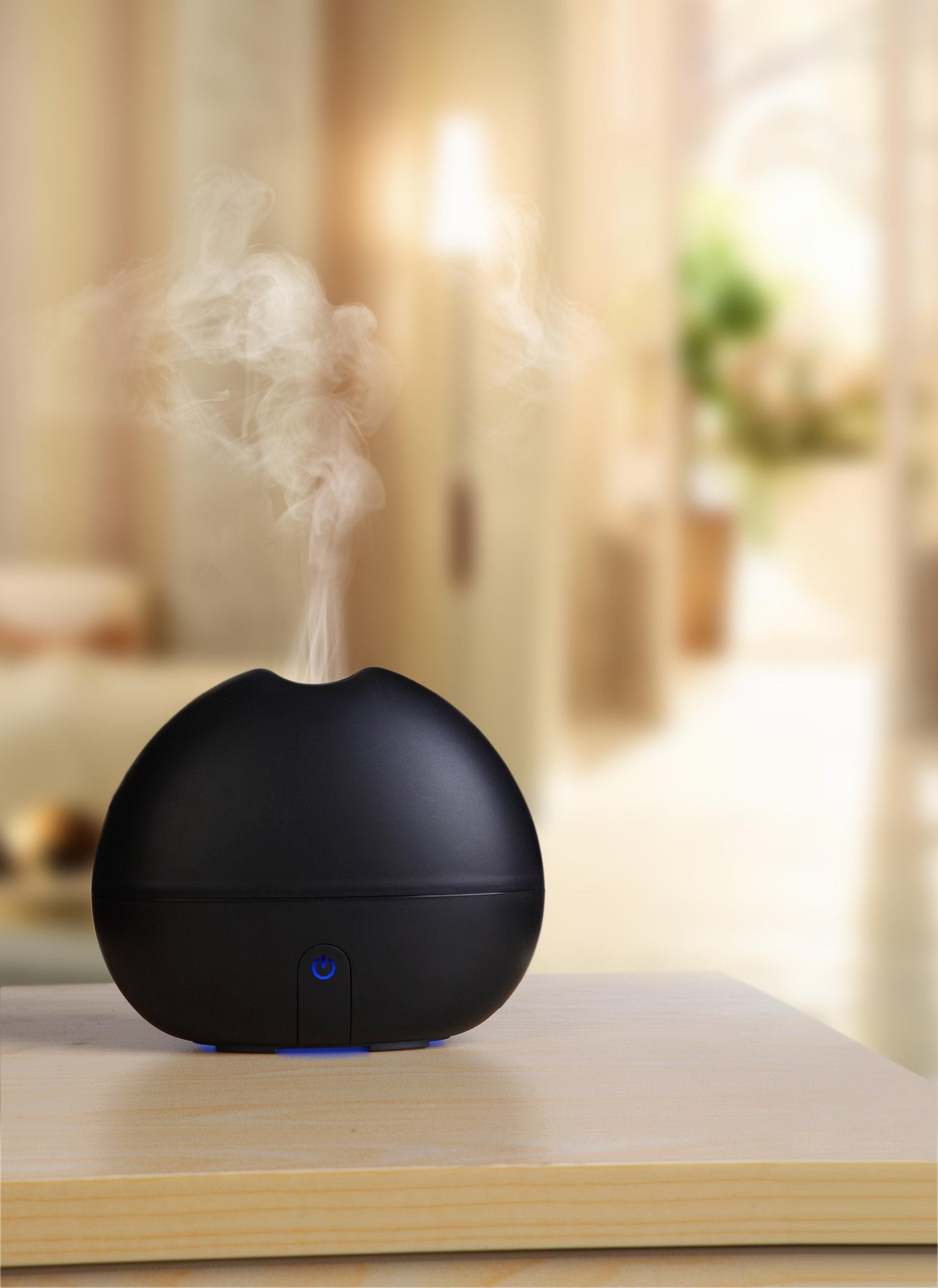 Ultransmit ipple Aromatherapy Diffuser — Ultrasonic Mini Humidifier (Black)