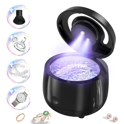 Ultrasonic Retainer Cleaner 43kHz – Denture, Jewelry & Glasses Cleaning