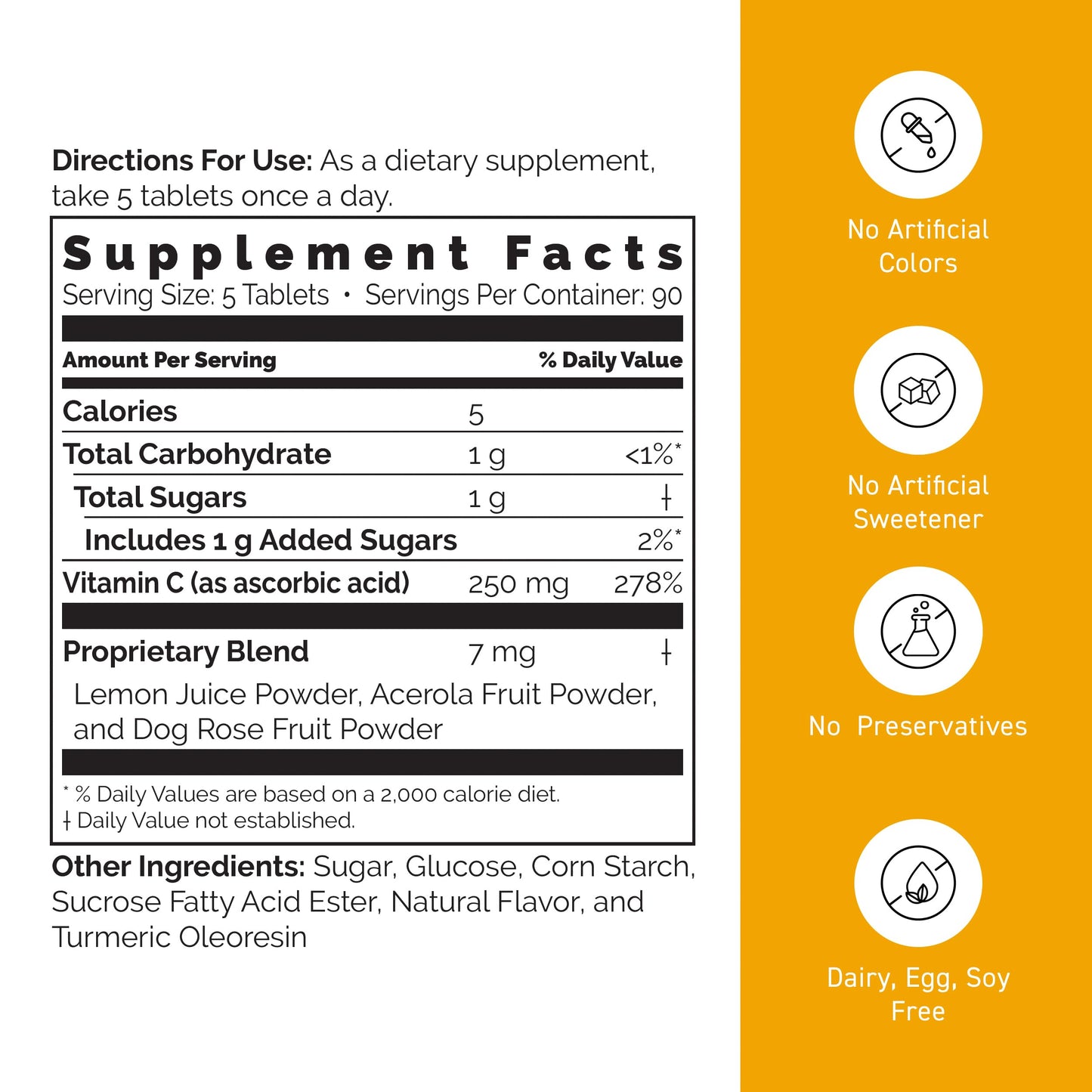 Umeken C-Balance Chewable Vitamin C – Acerola & Lemon, 136g (3 Months)