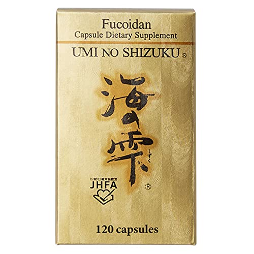 Umi no Shizuku Fucoidan Capsule – Immune Support with Mozuku, Mekabu & Agaricus (120 Caps)
