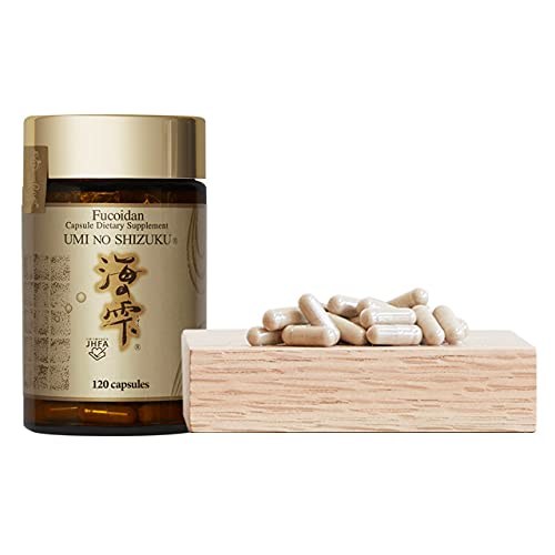 Umi no Shizuku Fucoidan Capsule – Immune Support with Mozuku, Mekabu & Agaricus (120 Caps)