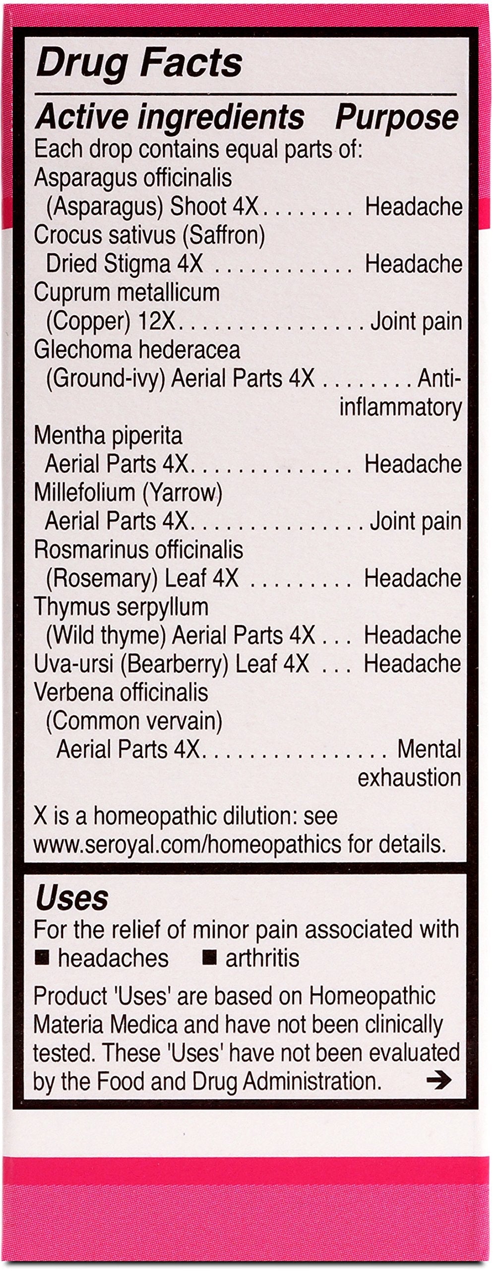 UNDA 11 Numbered Compounds | Homeopathic Preparation | 0.7 fl. oz.