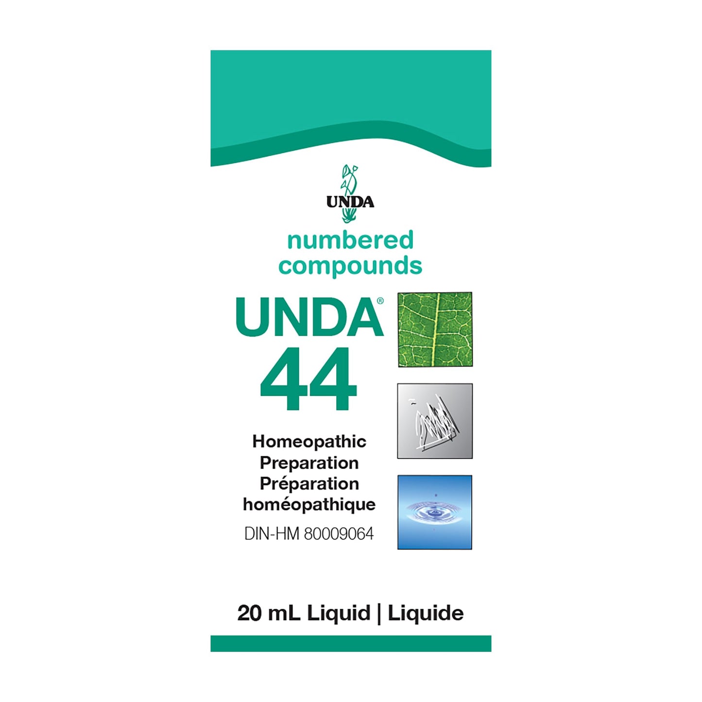 UNDA 44 Numbered Compounds | Homeopathic Preparation 0.7 fl oz