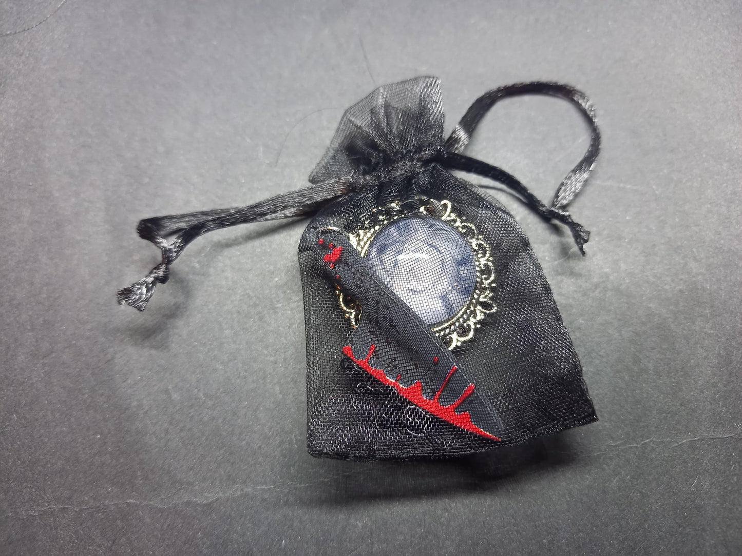 Goth Gothic Witchy  American Horror Story inspired "Twisty the Clown" Deluxe Earrings