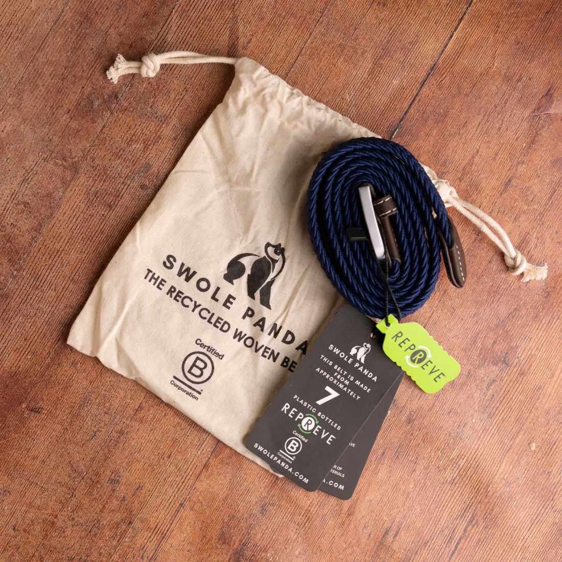 Woven Belt - Dark Blue