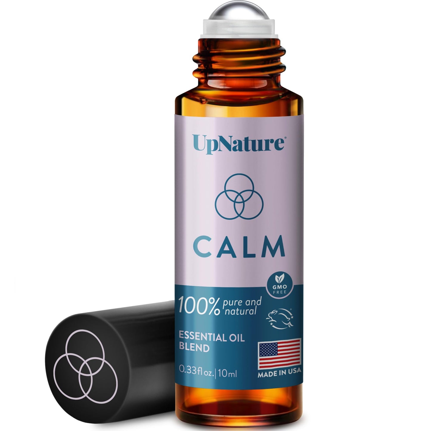 UpNature Calm Essential Oil Roll-On – 100% Natural Stress Relief